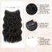 Benehair Invisible Wire Hair Extension 20 Inches Halo Hair Extension with 4 Secure Clips Synthetic Hair Piece Long Wavy Secret Headband Hairpieces for Women Halo Extensions Natural Black Hair #2A 20Inches Natural Black - Buy Online on GoSupps.com