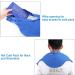 LotFancy Neck Ice Pack Wrap - Hot Cold Therapy for Shoulders & Cervical - Medical Cooling Gel Pack for Pain Relief - 21x7.25 Inch - Buy Online on GoSupps.com