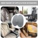 Lumbar Support Pillow | Breathable Lumbar Support Cushion Soft Sponge Auto Seat Back Support for Driving Seat Summer Ergonomic Design Gray - Buy Online on GoSupps.com