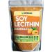 XPRS Nutra Soy Lecithin Granules Non GMO - Lecitina de SOYA - 100% Pure Soy Lethicin Granules - Premium SOYA Lethicin Granules - Food Grade Fat Emulsifier Suitable for Baking (8 Ounce