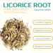 Organic Licorice Root 200g Tea Cut Loose Herbal Tea Caffeine-Free Glycyrrhiza Glabra Egyptian Liquorice Dried Bulk | DRAGONFLY HERBS 200 grams - Buy Online on GoSupps.com
