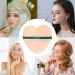 Tuxxjzm Powder Puff - Large Heart Shaped Make up Puff | Velour Powder Puff Soft & Reusable Face Makeup Tools for Loose Mineral Powder Body Powder - Buy Online on GoSupps.com