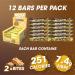 Battle Bites Sticky Toffee Pudding High Protein Bars 12x62g - Low Sugar, High Fiber, Non-GMO - 20g Protein, 7.4g Fiber, 251 Calories - Made in UK - 12 Count Pack - Buy Online on GoSupps.com