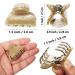 12 Pcs Small Hair Claw Clips for Women Girls - Bling Sequins Jaw Clips for Thick Thin Hair - Non Slip Strong Hold Hair Clamps (Dot Sequins) - Buy Online on GoSupps.com