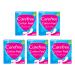 Carefree slip performances Cotton Feel Normal (5 x 56 pieces) 100% breathable panty inserts without fragrance for a long -lasting feeling of freshness size normal 1 piece (5 pack)