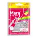 Dental floss sticks by Mara Expert |48x cleaning intermediate spaces | Fluoride chlorhexidine coating - Lemon Mint - Ultra Glide 48 pieces (1 Pack)