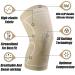 NEENCA 2 Pack Knee Compression Sleeve for Knee Pain Relief and Injury Recovery - Large 2 Pack - Buy Online on GoSupps.com