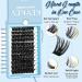 KevKev Lash Clusters 96 Pcs DIY Eyelash Extensions with Spin Mirror - Soft and Thin Band for Eye Makeup Travel - C-10-16 Mix - Buy Online on GoSupps.com