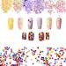Multi-Color Nail Glitter Spring Flower Sequins Square Rectangle Smooth Laser Sequins Chunky Nails Glitter Flakes & Powder for Nail Art Decoration/Face/Body/DIY Crafting - Buy Online on GoSupps.com