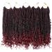 Box Braids Curly Ends Box Braid Crochet Hair Prelooped Synthetic Crochet Braids (14inch T118) - Buy Online on GoSupps.com