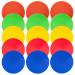Aryjmz Spot Markers 9 Inch Non Slip Rubber Floor Markers Flat Field Cones Poly Dots for Soccer Basketball Sports Speed Agility Training and Drills 9Inch 15pcs