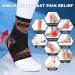 Plantarelief Copper Ankle Bandage - Adjustable Compression Sleeve for Achilles Tendon & Plantar Fasciitis - XL Support for Men & Women - 1 Pair - Buy Online on GoSupps.com
