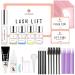 Lash lift kit aikvigss eyelash lifting set with color black tint kit 4 in 1 professional coloring and lifting for eyelashes & eyebrows fast lifting and voluminous eyelashes safe and effective