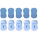 Face Scrubber Manual Scrubbing Finger Handle Face Brush in Silicone Soft Bristles Ergonomic Grip Everyday Face Scrubber for Dormitory Bathroom Blue - Buy Online on GoSupps.com
