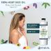 Zatural 455 000mg Hemp Oil - 100% Pure Cold Pressed Organic Vegan Omegas 3 & 6 No Fillers Therapeutic Grade - 16 Ounce - Buy Online on GoSupps.com