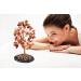 Mina Heal Orange Agate Crystal Gemstone Money Tree - Chakra Healing Feng Shui Good Luck & Prosperity - Buy Online on GoSupps.com