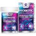 Probiotics 100 Billion CFU - 16 Premium Strains + Prebiotics - Best Probiotics for Women & Men - Supports Immune Digestive & Gut Health Supports Occasional Constipation Gas & Bloating - 60 Capsules 60 Count (Pack of 1)