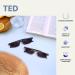 Matt Grey Black Lightweight UV400 Sun Readers - Comfortable Reading Glasses for Men & Women | S17-7 +2.00 - Buy Online on GoSupps.com