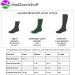 MadSportsStuff Eagles Logo Athletic Crew Socks - Dark Green/White (Multiple Colors) | Medium Size - Buy Online on GoSupps.com