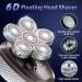 Head Shavers for Bald Men - 6 in 1 Rechargeable Smart Sensor Electric Razor with LCD Display & Floating Heads - Buy Online on GoSupps.com