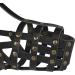MUROM Leather Dog Muzzle German Shepherd Adjustable Breathable Doberman Dalmatian Setter Basket Medium Large Breeds Black Brown Red Green (Black Medium) Black M - Buy Online on GoSupps.com