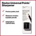 Revlon Makeup Sharpener for Eyeliner, Lip Liner, and More - Universal Dual Sharpener - Buy Online on GoSupps.com