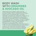 Dr Teal's Teal's Body Wash with Pure Epsom Salt Glow & Hydrate with Avocado 24 fl oz (Pack of 4) - Buy Online on GoSupps.com