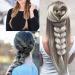Transparent Hair Ties - Mini Small Elastic Hair Ties (300pcs) for Kids' Hairstyles Weddings & More | International Shipping - Buy Online on GoSupps.com