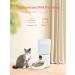 beQ 5L Automatic Cat Feeder with Stainless Steel Bowl - Timed Dog Feeder for Dry Pet Food | Twist Lock Sealed Lid, Desiccant Bag, 1-6 Meals Per Day | 20-Second Voice Recording | Ideal for Cats or Dogs - Buy Online on GoSupps.com
