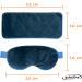 Quiactive Heat Cushion Cooling Set of 2 Plush Eye Pillow & Neck Pillow with Natural Clay Beads Ideal for Relaxation & Comfort - Buy Online on GoSupps.com