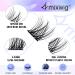 Buy Cluster Lashes - Wispy Individual C Curl Lash Clusters (10-12MM) for Natural DIY Eyelash Extensions at Home - Buy Online on GoSupps.com