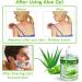 FRO Pure Aloe Vera Gel 100% Natural & Organic | Soothing & Hydrating | No Sticky Residue | 500ml Pack (1) | Gluten-Free, Cruelty-Free - Buy Online on GoSupps.com