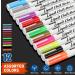MaxGear Liquid Chalk Markers - 12 Assorted Neon Colors for Blackboard, Chalkboard, and Windows - Erasable and Washable Chalk Marker Pens - Buy Online on GoSupps.com
