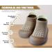Dookeh Baby Shoes Non Slip Soft Sole Sneakers 6-9 Months - Brown - Buy Online on GoSupps.com