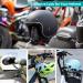 HEJO Helmet Lock Set - 2 Piece Mini Bike & Motorcycle Cable Lock with Number Code - Durable PVC & Zinc Alloy - 150cm x 0.46cm - Buy Online on GoSupps.com