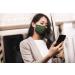Livinguard PRO MASK | 3-Layer Adjustable Washable Reusable Face Mask (Forest Green M) - International Shipping Available - Buy Online on GoSupps.com