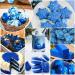 Blue Liquid Food Coloring - 160ml Sugar-Free Concentrated Dye for Cakes Cookies Baking & DIY Slime | International Shipping - Buy Online on GoSupps.com