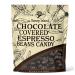 Dark Chocolate Covered Roasted Espresso Beans, Premium Gourmet Candy, 2 Pound Bag