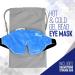 Thrive Hot & Cold Eye Mask - Reusable Gel Bead Ice Pack for Eye Relief - FSA HSA Approved - Buy Online on GoSupps.com