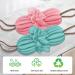 Songaa Bath Shower Loofah Sponge - 2 Pack Exfoliating Back Scrubber with Rope Handles for Men & Women - Long Stretch Body Scrub (Blue & Pink - Buy Online on GoSupps.com