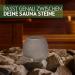 Cozynature Natural Bacon Sauna Egg | 7x6.5 cm | Premium Sauna Accessory | Heat-Resistant Aroma for Relaxing Infusions | Handcrafted | Compatible with Menthol Crystals & Sauna Oil | Gray Bacon Stone - Buy Online on GoSupps.com