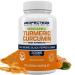Organic Turmeric Curcumin High Strength and Black Pepper with Ginger 120 Veg Capsules 2130MG Advanced Turmeric with Active Ingredient Curcumin Organic Vegan 120 Capsules (3 Month Supply)