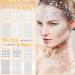 Self Adhesive Pearls and Rhinestones Stickers - Shynek Stick on Gems for Hair, Face, Makeup, Crafts - 1982pcs in 6 Sizes - Buy Online on GoSupps.com