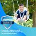 Swurfer Coconut: Premium Baby Swing with Blister-Free Rope and Safety Harness | Ages 9 Months+ White - Buy Online on GoSupps.com