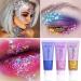  Miioto Glitter Gel for Face Hair Body Sequins for Cosmetics Lips Nails Festival Party 3 Colors (B) - Buy Online on GoSupps.com