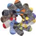 Hzcojulo Kids Toddler Cotton Ankle Socks - 12 Pairs, Multicolored - Ages 11-13 - Buy Online on GoSupps.com