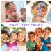 UNIFULL 26 Colors Professional Face & Body Paint Kit for Halloween | Oil Paints Face Paint Sticks Brushes & Special Effects Stickers | Ultimate Makeup Bundle - Buy Online on GoSupps.com