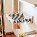FUKUMARU Wall Mounted Cat Hammock - Large Shelf for Sleeping, Playing, Climbing - Premium Kitty Furniture - Holds up to 40 lbs - Black Stripe - Buy Online on GoSupps.com