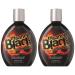 Millennium Tanning Insanely Black 60X UV Bronzer Accelerator Tanning Lotion 2-Pack 13.5 fl oz - Fast-Acting Sunless Tan Formula - Buy Online on GoSupps.com