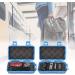 Yosoo Health Gear Waterproof Shockproof Hard Case - Outdoor Survival Storage Container - S Blue - Buy Online on GoSupps.com